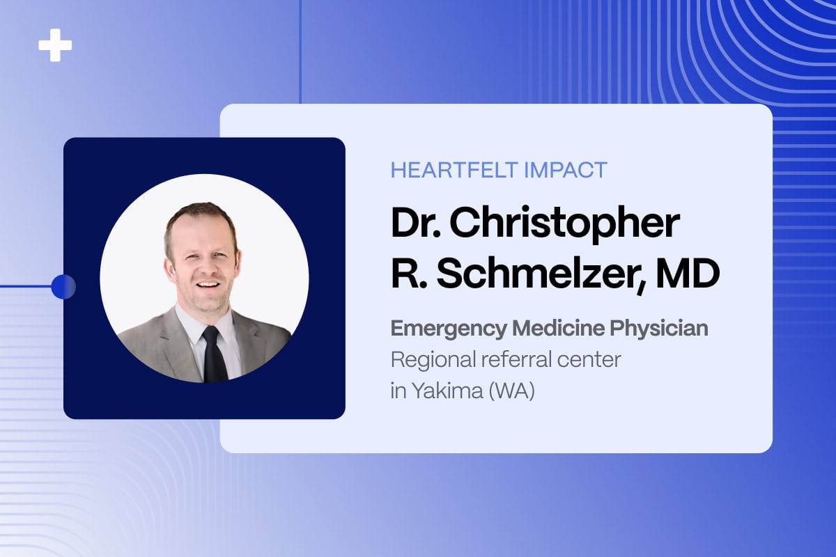 Dr. Christopher R. Schmelzer, MD